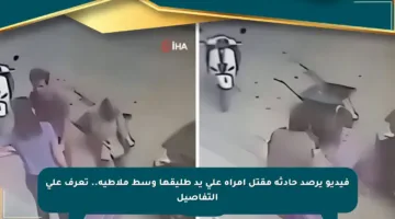 فيديو يرصد حادثة مقتل امرأة على يد طليقها وسط ملاطية.. تعرف على التفاصيل